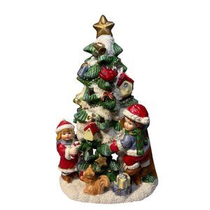 Ceramic Christmas Tree Votive Tealight Candle Holder Favorite Things Children
